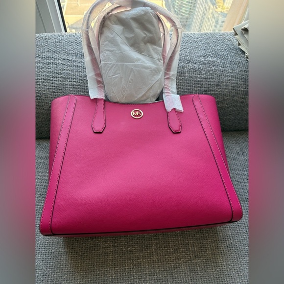 BNWT Michael Kors Leida Large Tote Bag β - Picture 4 of 16